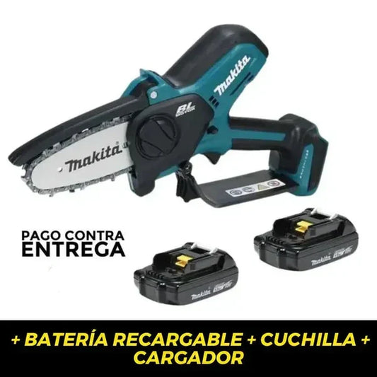 Motosierra Inalámbrica Original Dos Baterias + Regalos